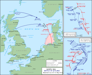 The Battle of Jutland – National Archive... The Battle of Jutland – National Archive... Map
